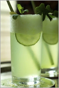 Honeydew Cucumber Mint Cooler