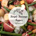 Simple Sausage Supper