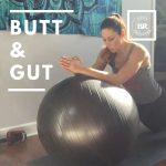 VIDEO: Stability Ball Butt + Gut Workout � Home Exercise